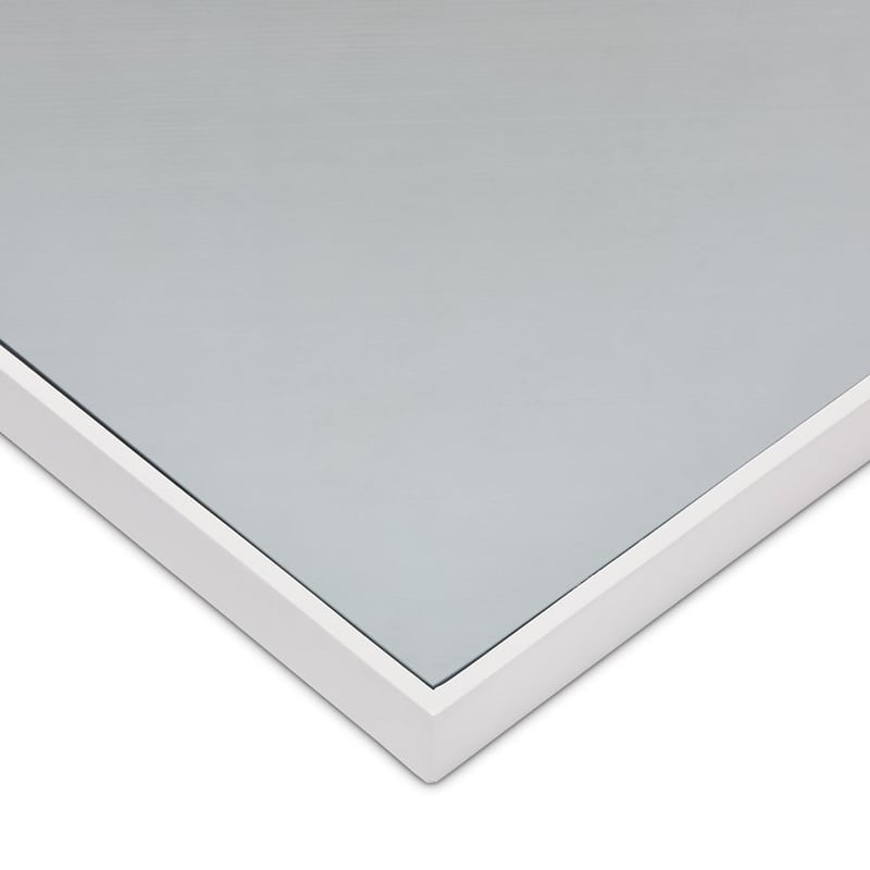 Horizon White Arch Mirror 