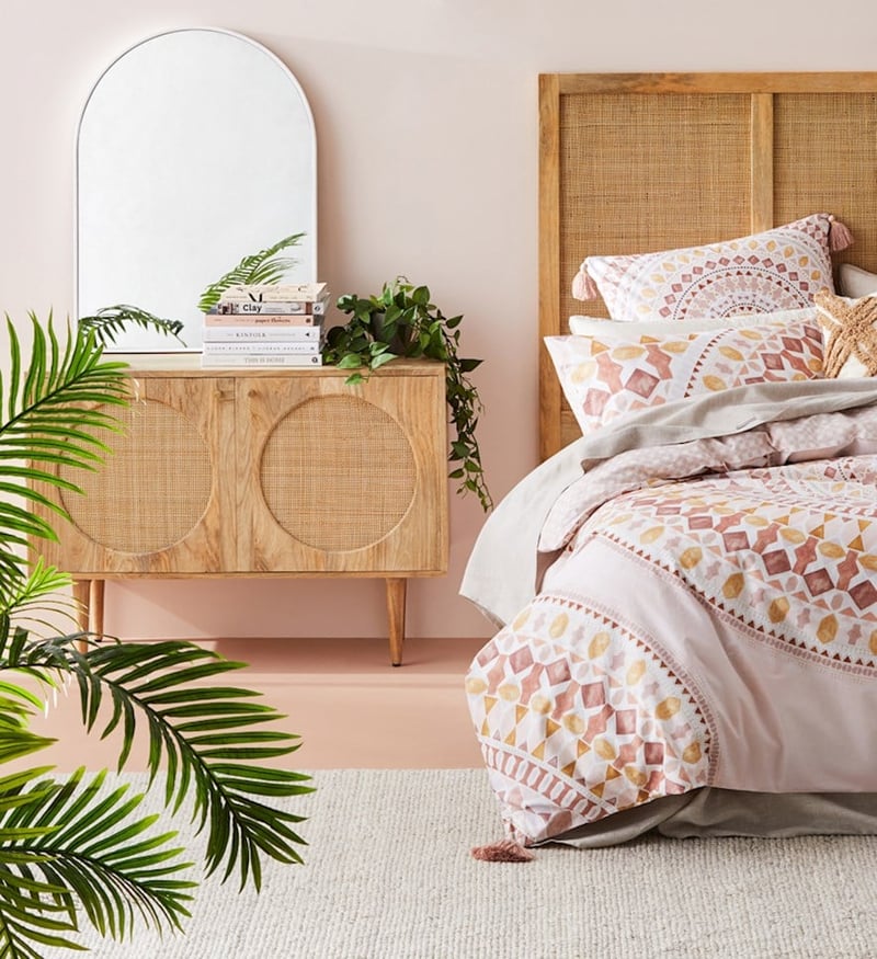 Horizon White Arch Mirror 