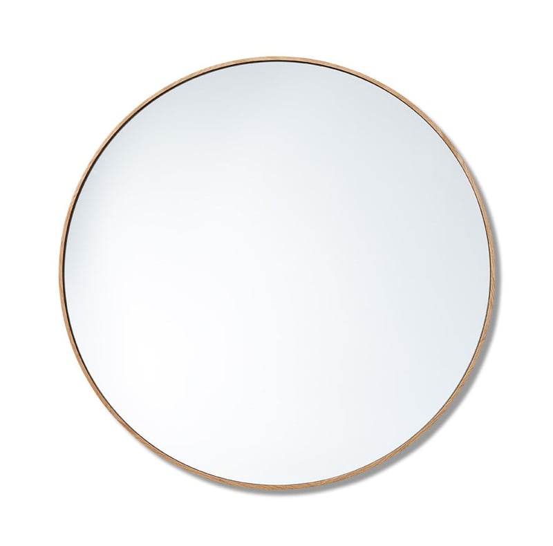 Horizon Oak Round Mirror 
