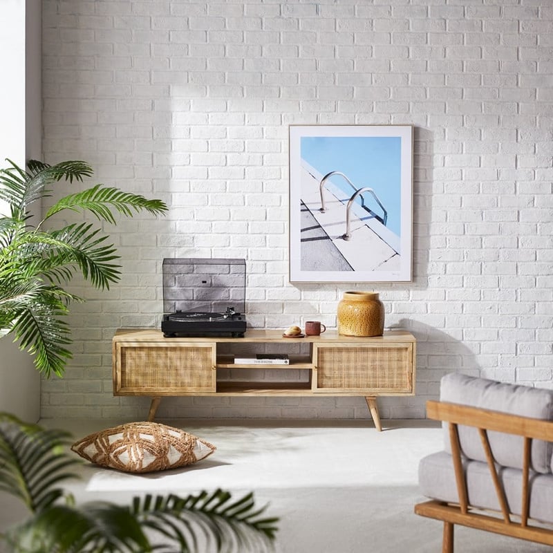 Benjamin Long Photography Santorini Azure Poolside Wall Art