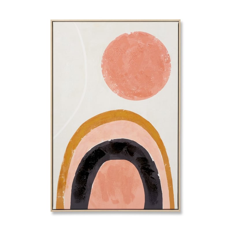 Pop Art Terracotta Rainbow Wall Art