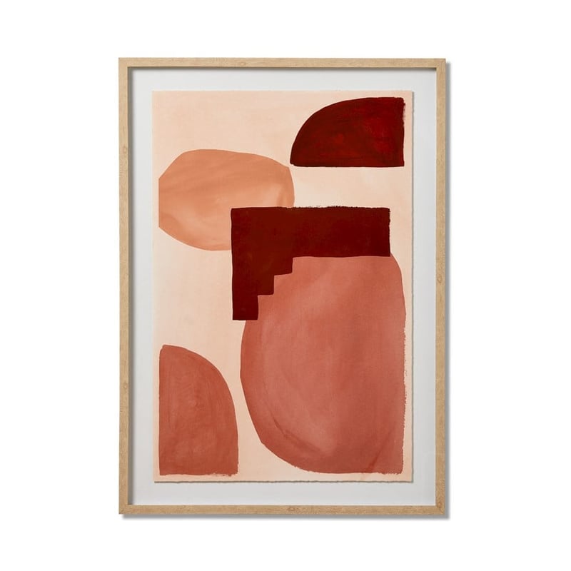 Formation Abstract Clay 5 Fragments Wall Art