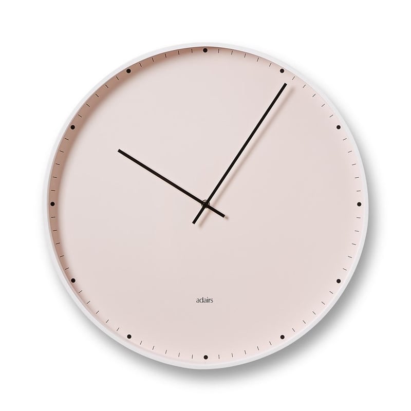 Brody Blush Round Wall Clock