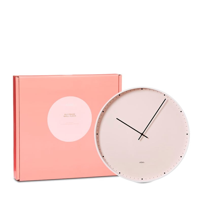 Brody Blush Round Wall Clock