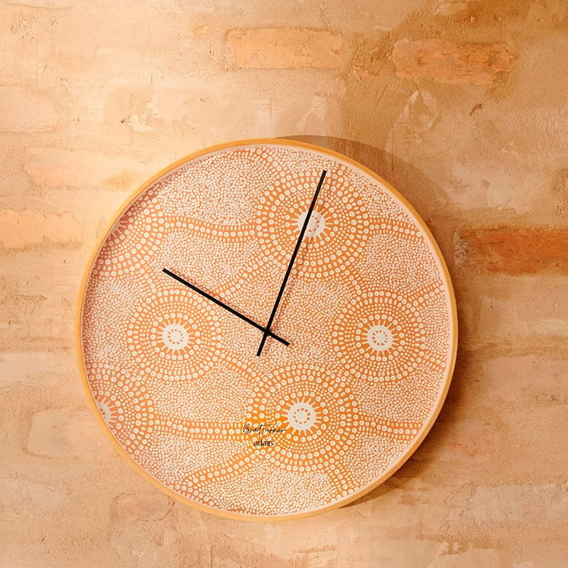 Brad Turner Bindim Round Wall Clock 