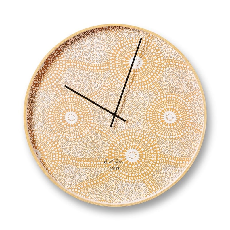 Brad Turner Bindim Round Wall Clock 