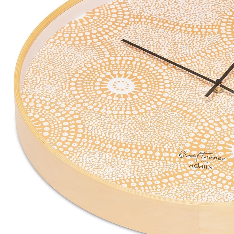 Brad Turner Bindim Round Wall Clock 