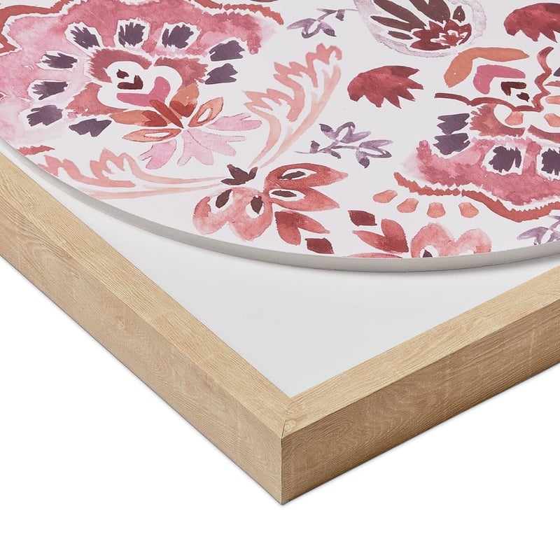 Indali Violet Wood Block Artwork