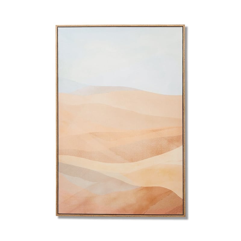 Desert Horizon Sand Dunes Canvas