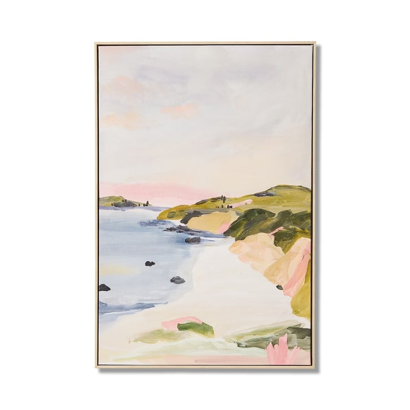 Seaside Coastal Sand Canvas