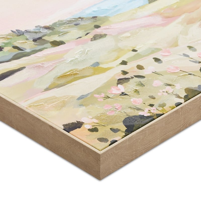 Seaside Spring Valley Canvas