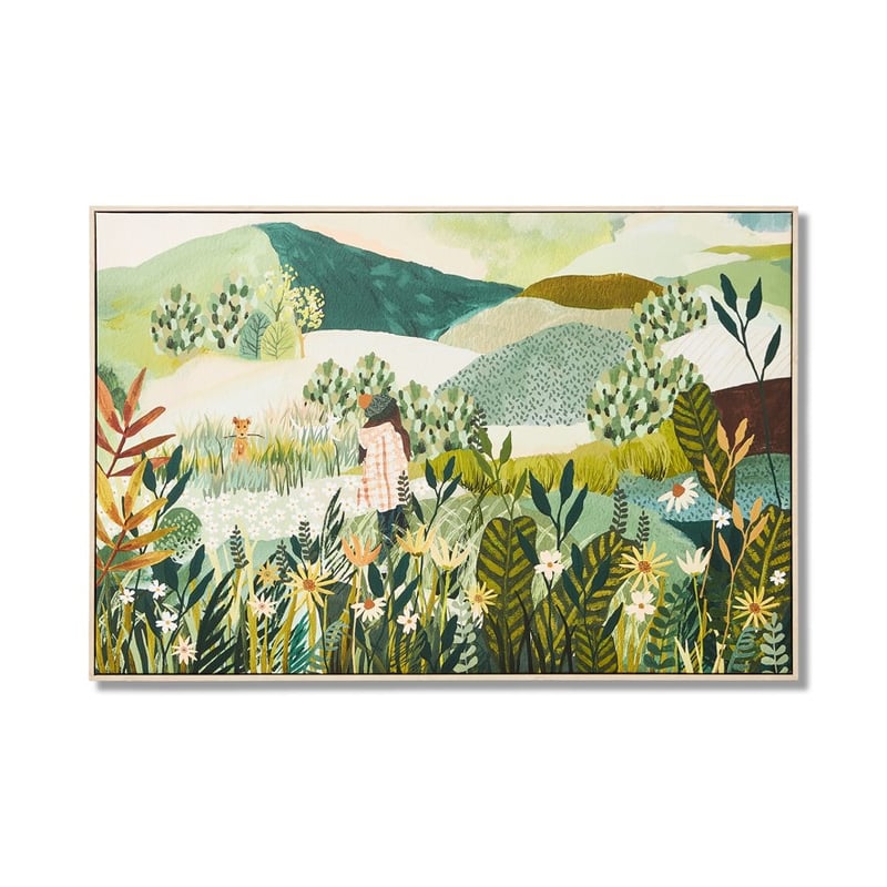 Wandering Green Fields Wall Art