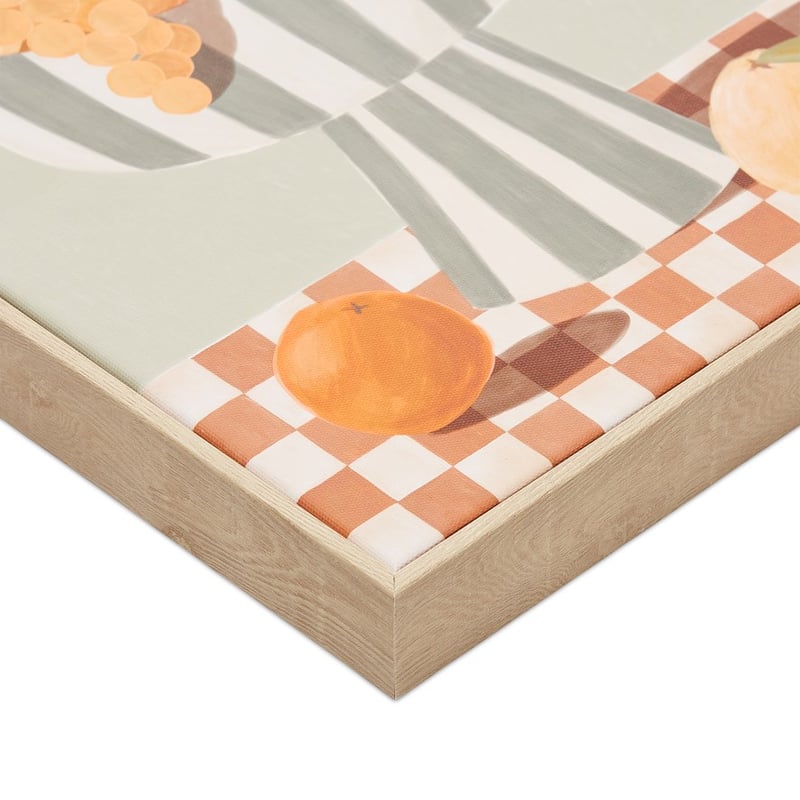 Fruit Bowl Sage Canvas