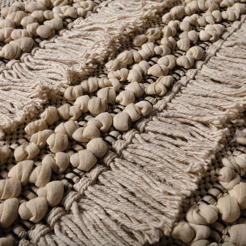 Zambia Wall Hanging Natural & Black