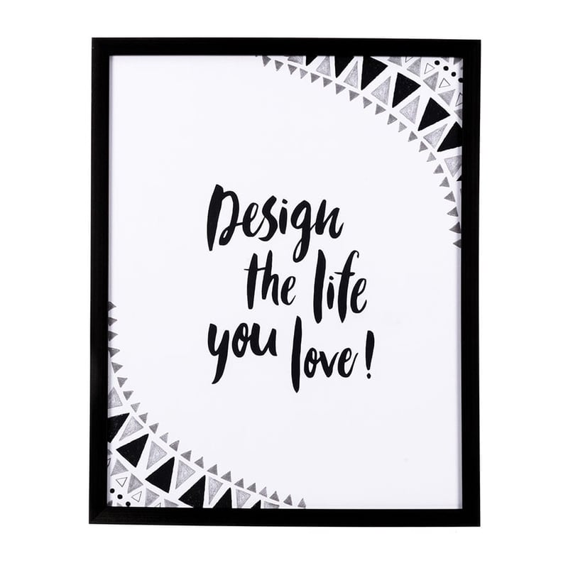 Vogue Design The Life You Love Print 