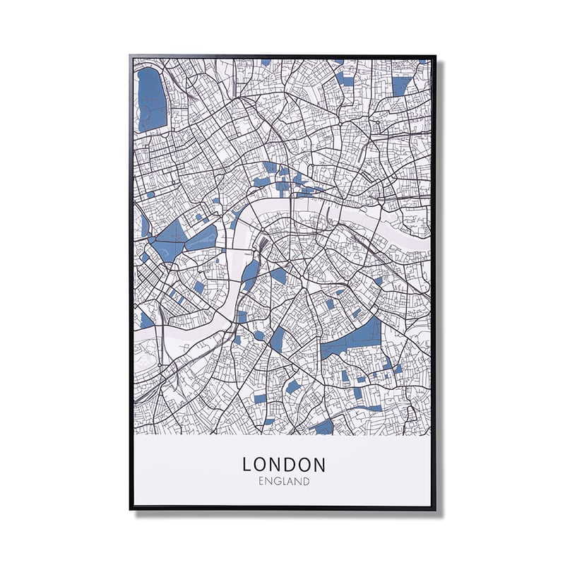 City Artwork London Blush