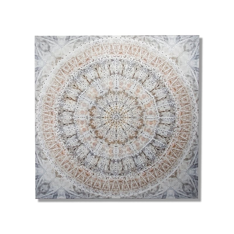 Mandala Artwork Silver