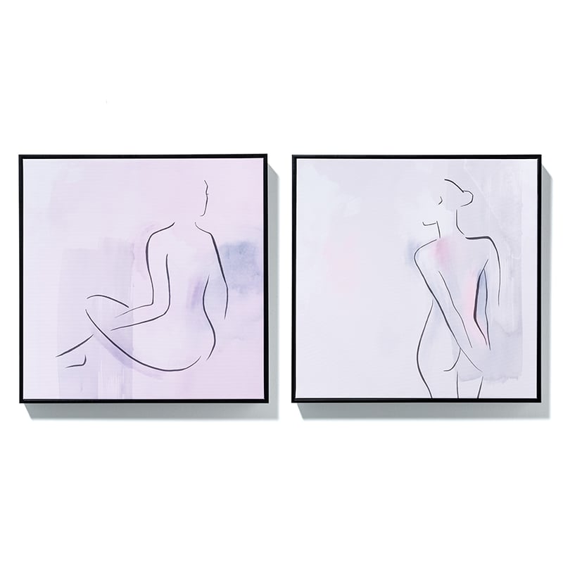 Line Drawing Artwork Standing