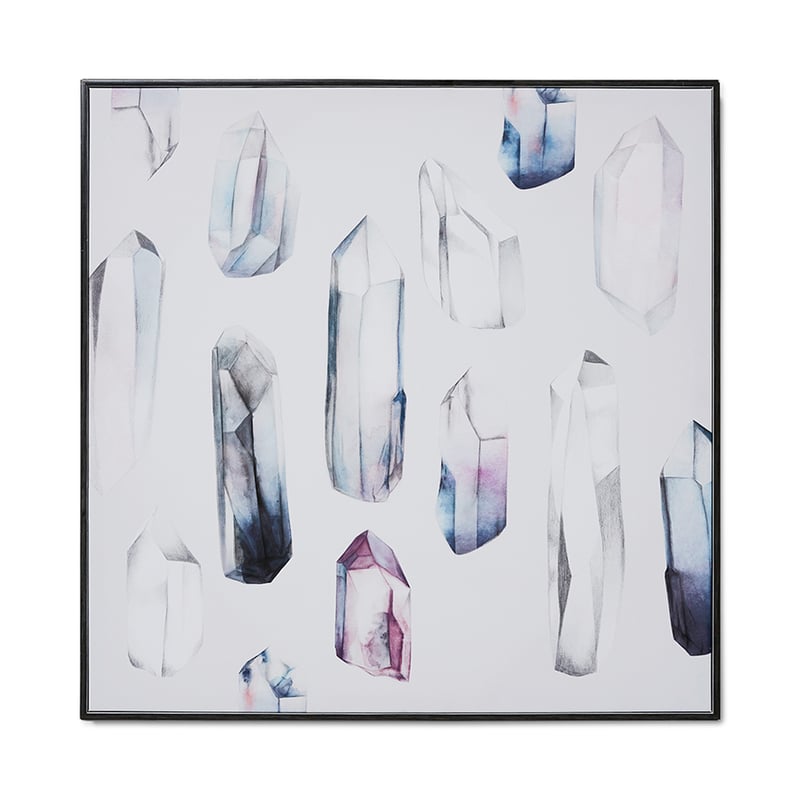 Crystal Artwork Grey Square