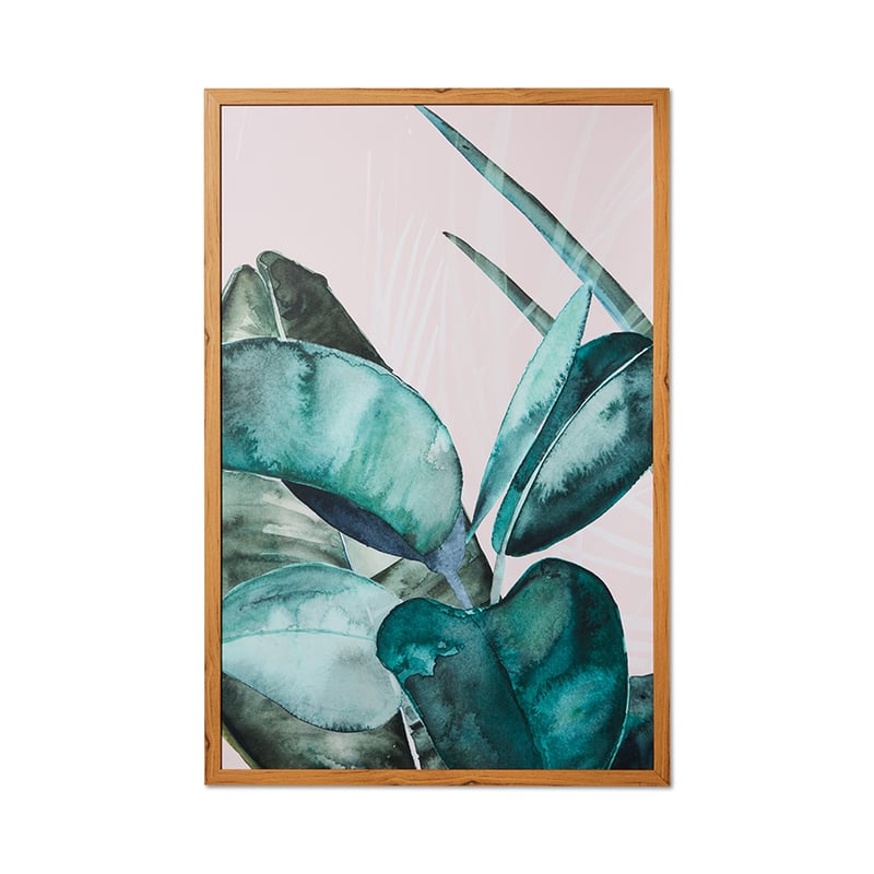 Bahamas Medium Palm Blush Print