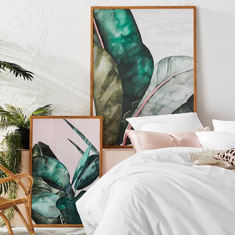 Bahamas Medium Palm Blush Print