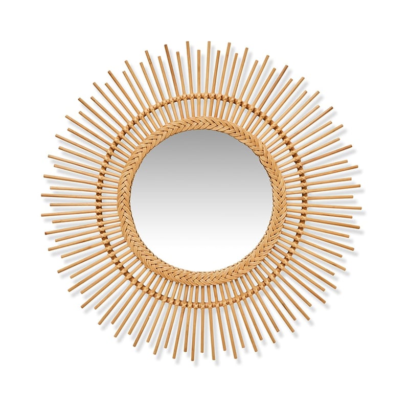 Rattan Mirror Natural Starburst XL