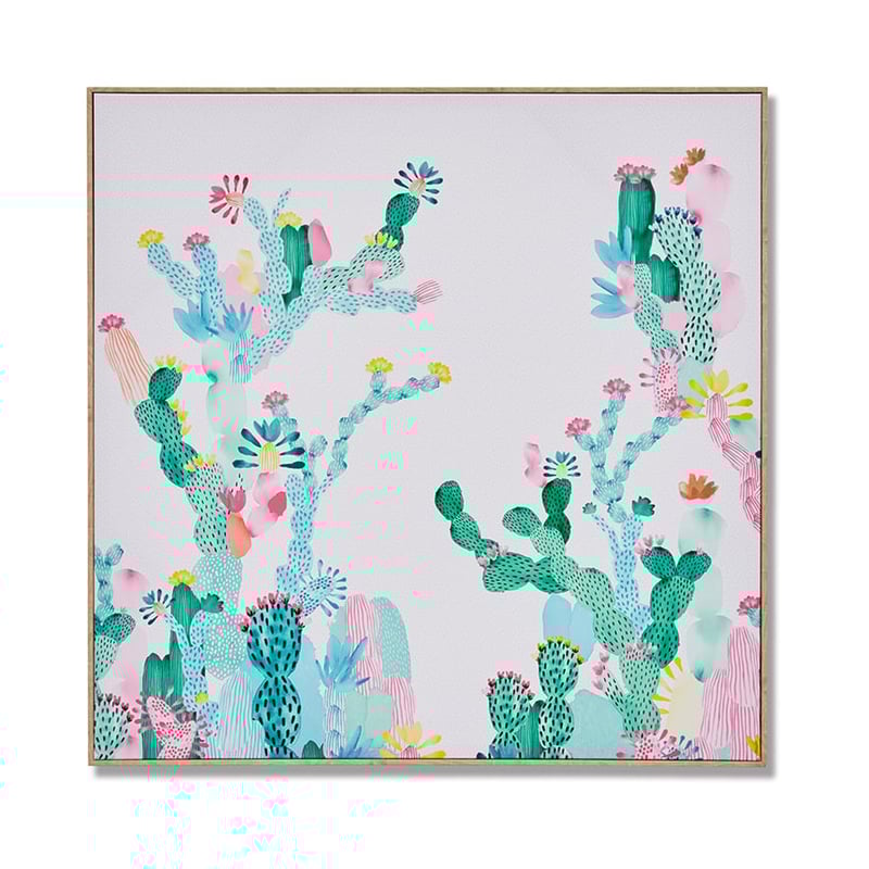 Cactus Garden Magenta Prickly Pear