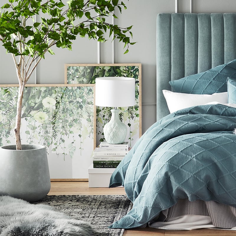 Draping Leaves Sage Landscape