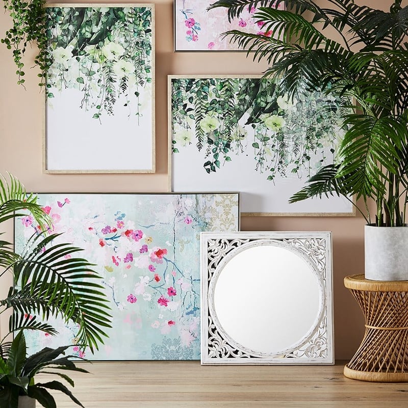 Draping Leaves Sage Landscape