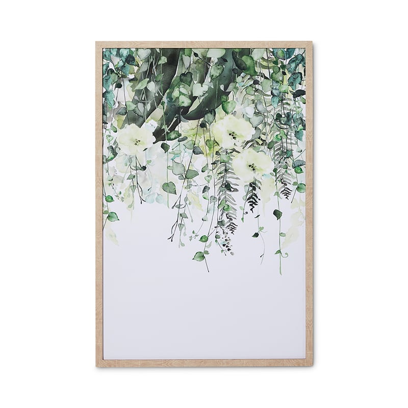 Draping Leaves Sage Portrait