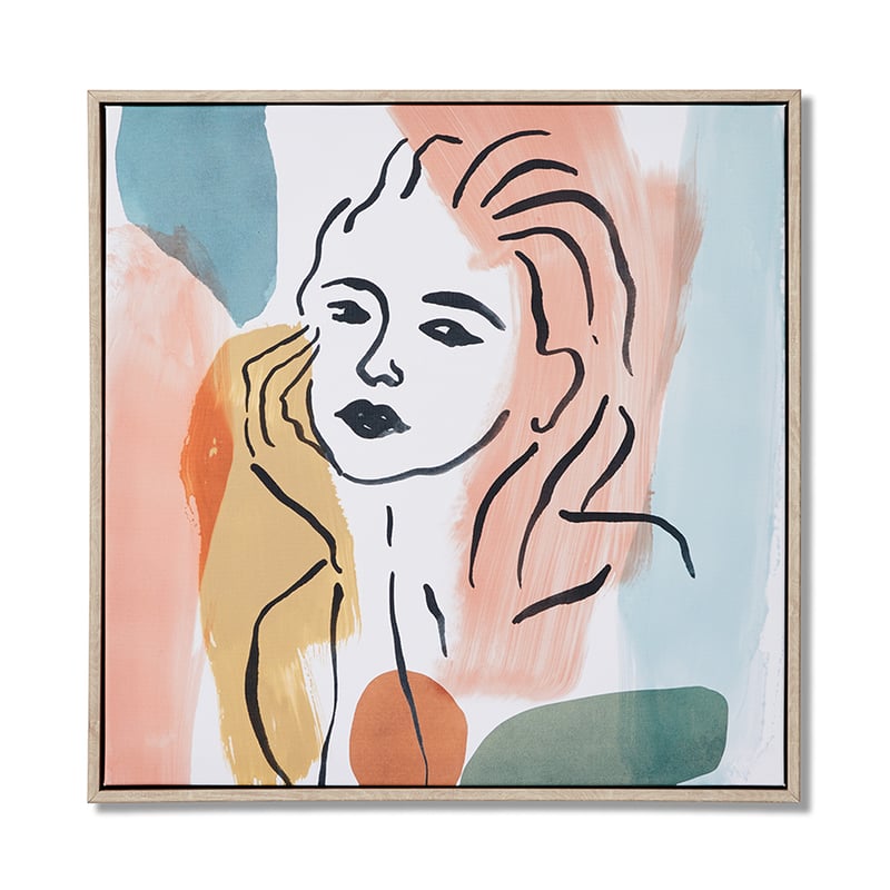 Bohemian Artwork Terracotta Portrait Pose