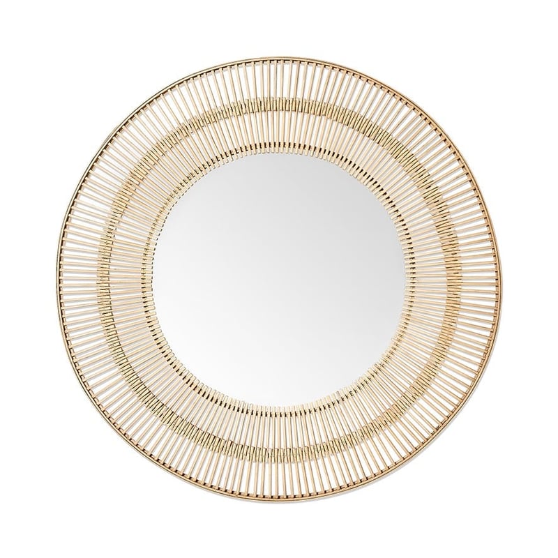 Aztec Natural Bamboo Mirror 