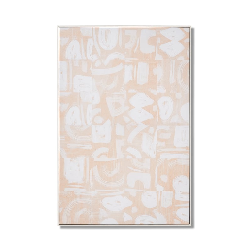 Patchwork Tiles Terracotta Wall Art 