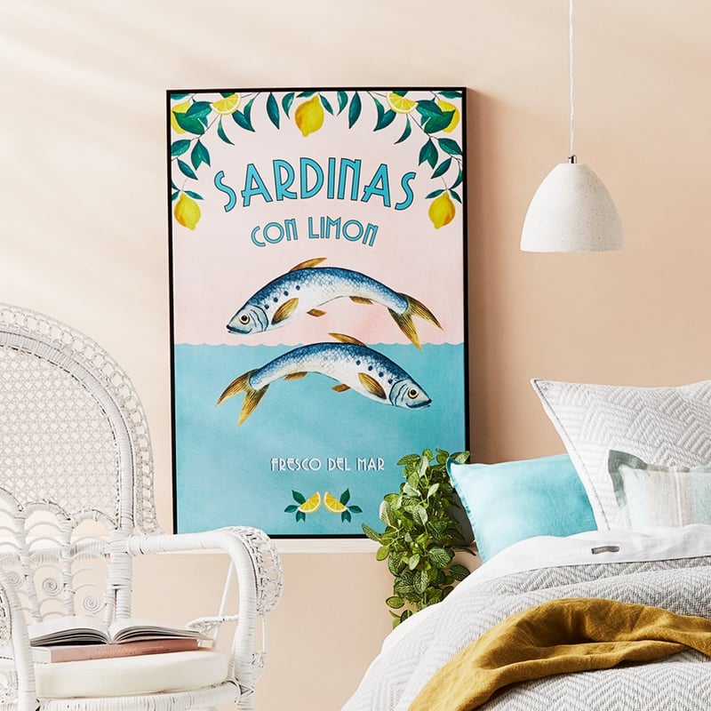 Sardinas Ocean Billboard Wall Art