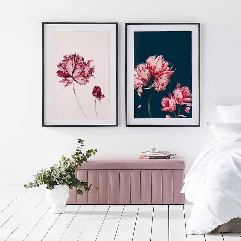 Watercolour Floral Study Forest Magnolia Wall Art