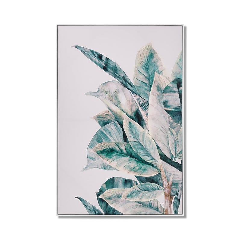 Greenhouse Canvas Blush Rubber Plant Wall Art