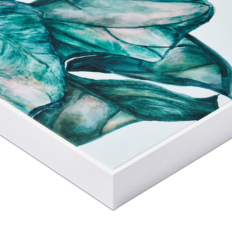 Greenhouse Canvas Sage Fiddle Fig Wall Art