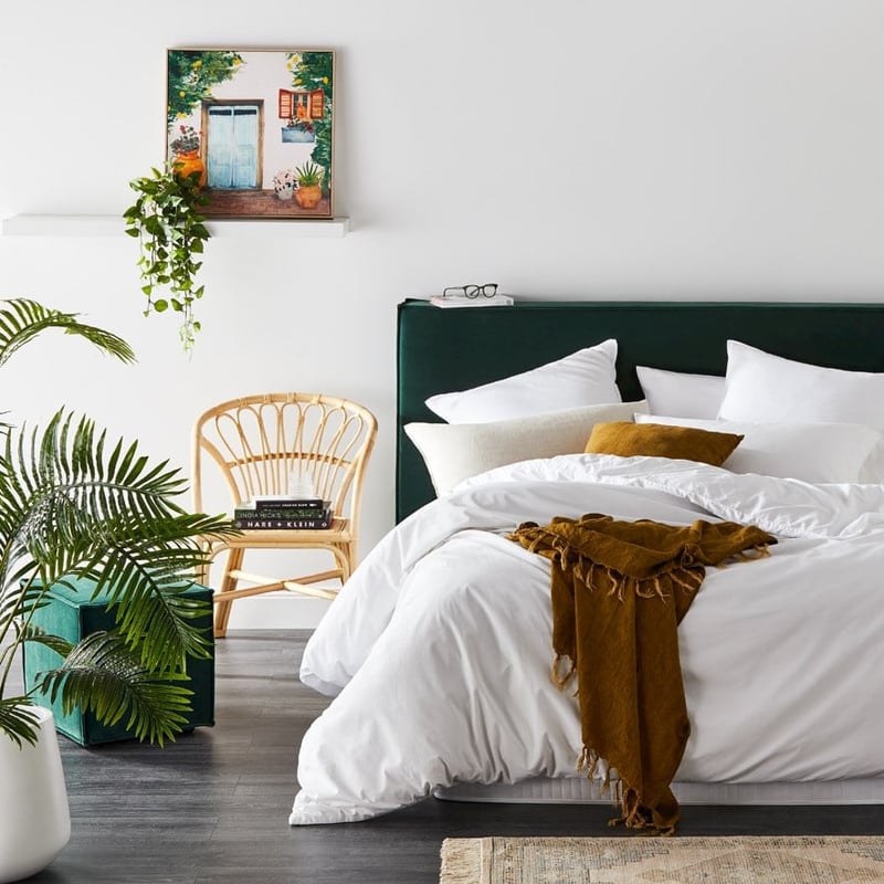 Italian Villa Whitewash Potted Garden