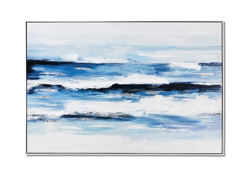 Summer Waves Ocean Coast Wall Art