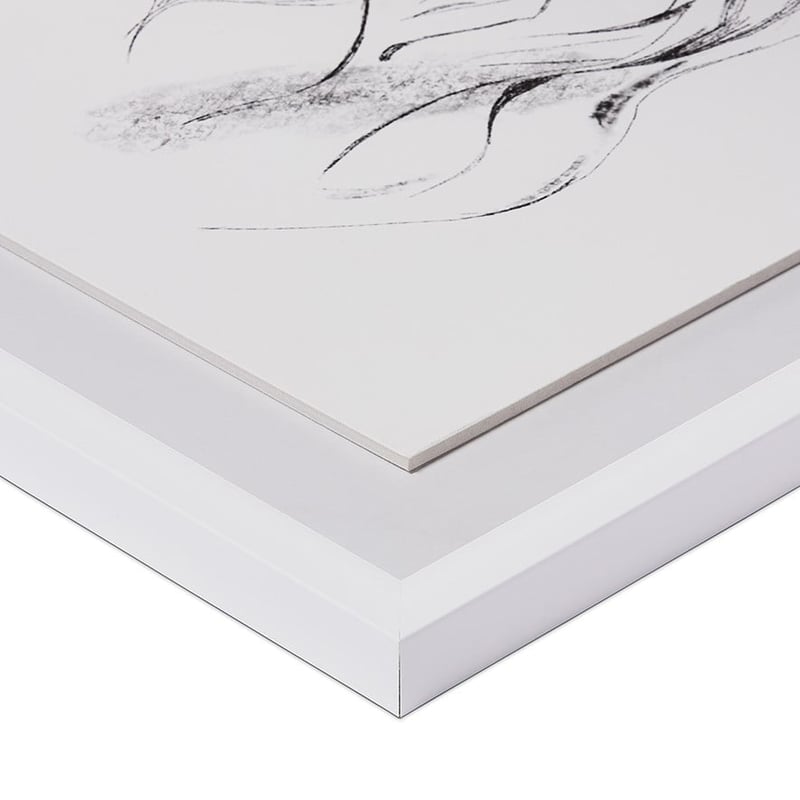 London Sketched Black & White Wall Art