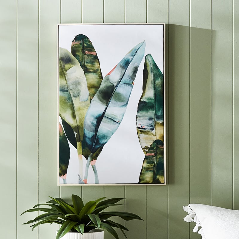 Modern Banana Leaf Wall Art