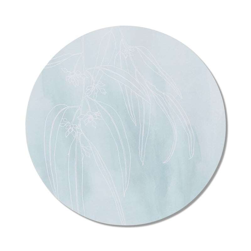 Native Flora Sage Gum Leaves Wall Art