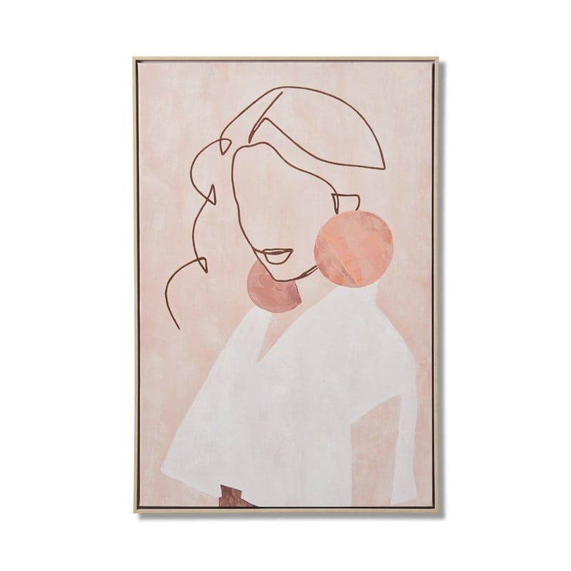 Bondi Blush Jade Canvas