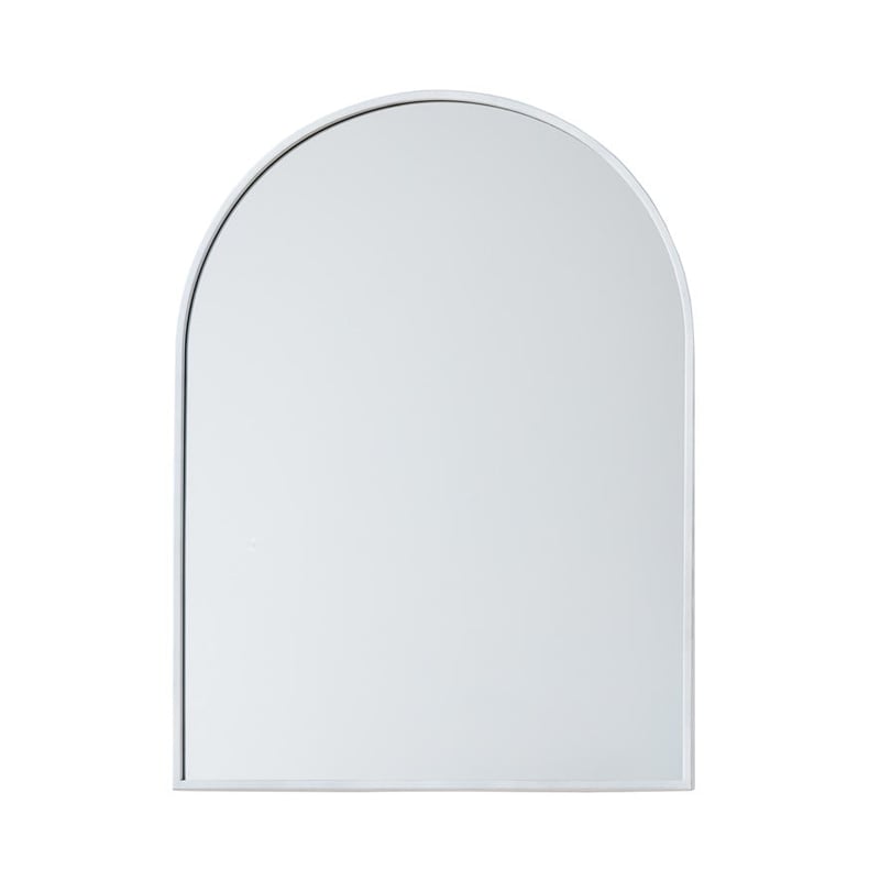 Ashley Antique White Arch Mirror