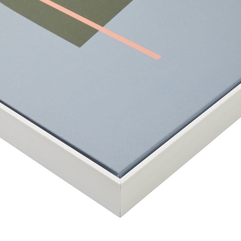 Geo Celestial Blue Formation Canvas