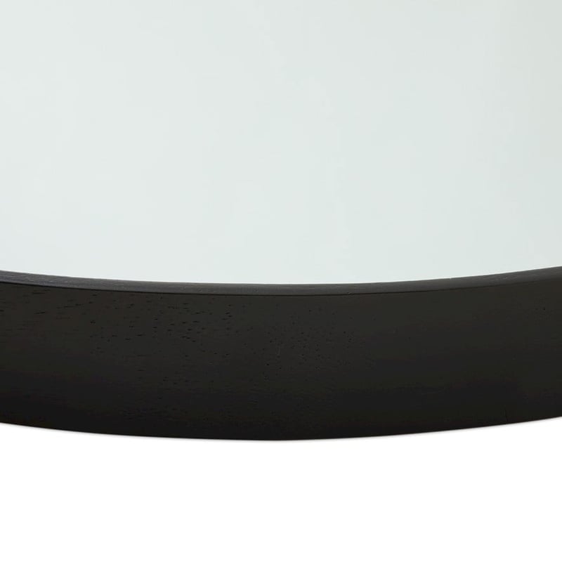 Kato Black Round Mirror