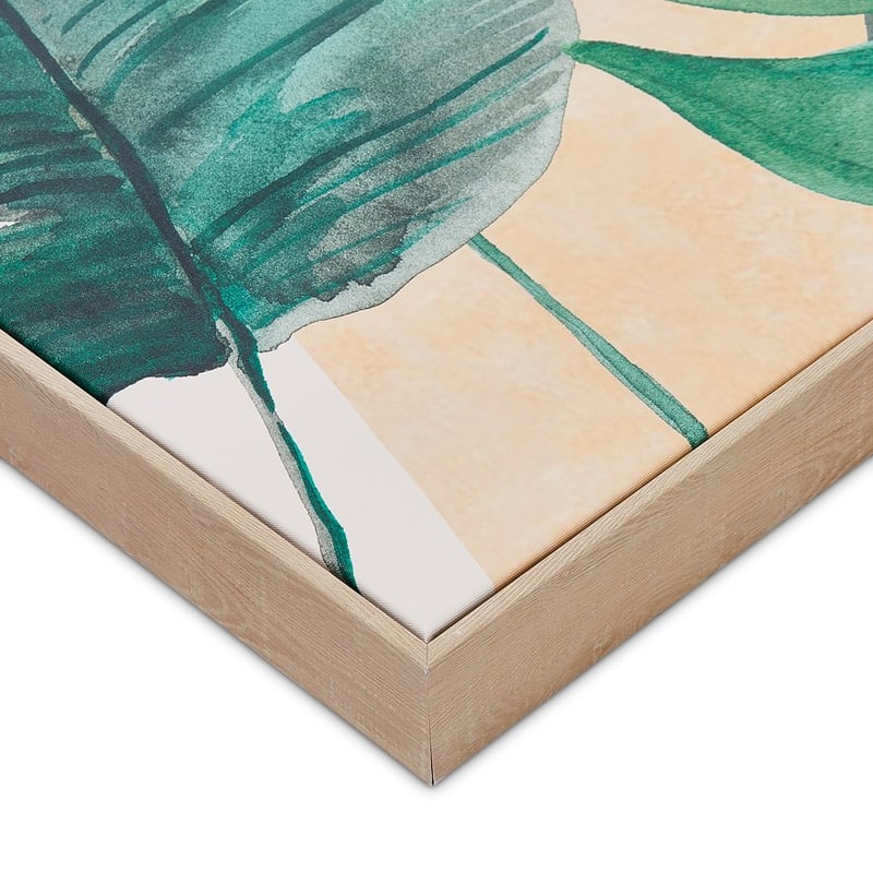 Terrazzo Sun Terracotta Rubber Plant Wall Art