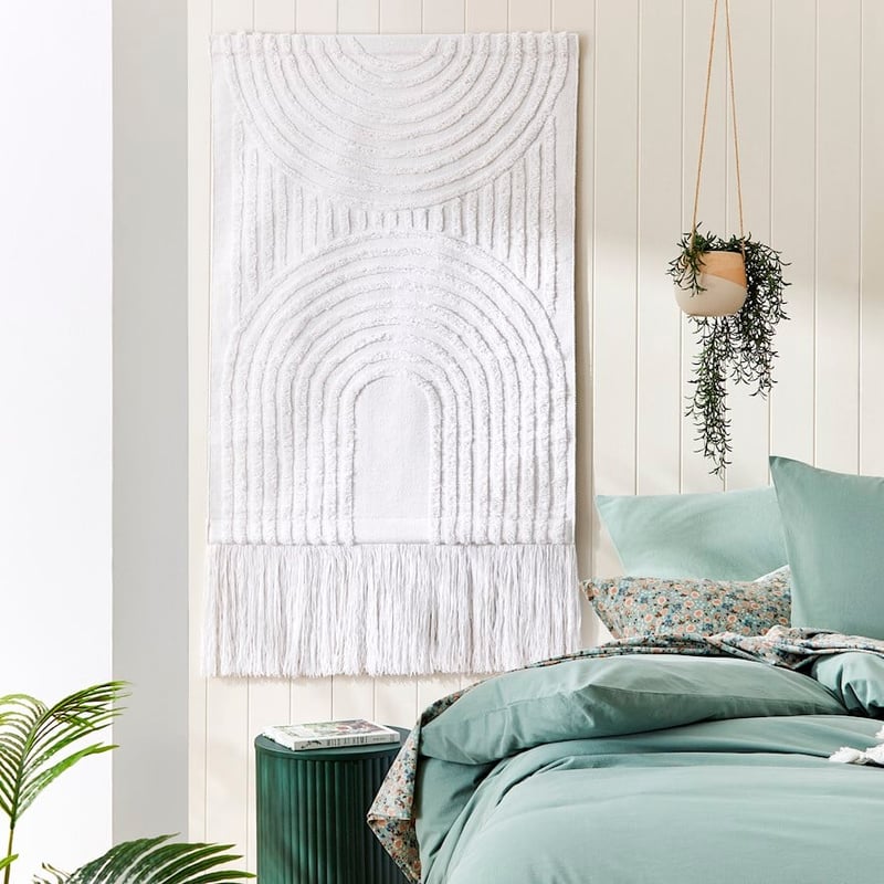 Tufted Snow Wall Hanging 