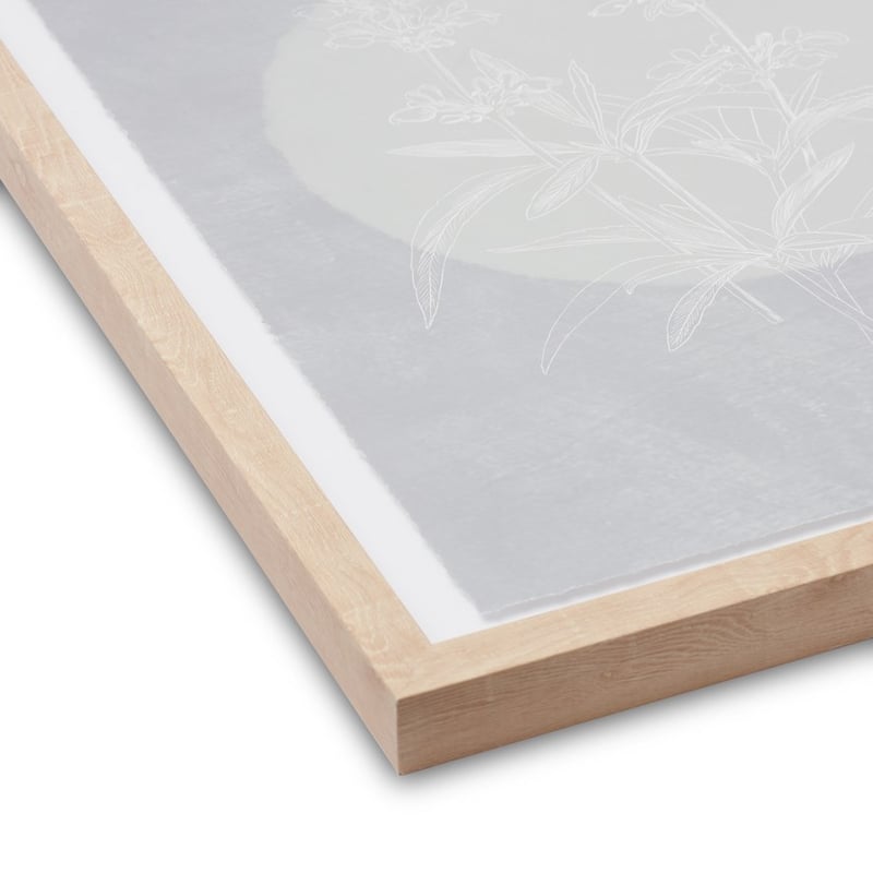 Sun Sage Bloom Floral Wall Art