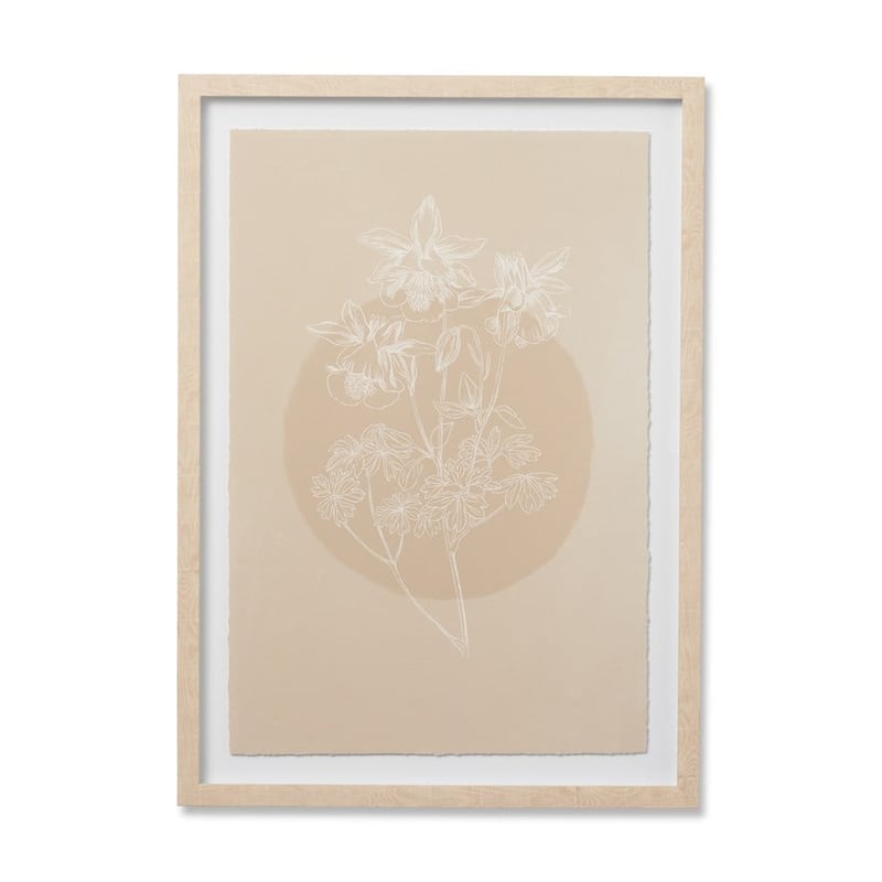 Sun Sand Floral Wall Art